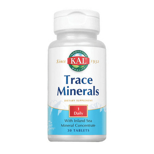 Kal, Trace Minerals, 30 Tabs
