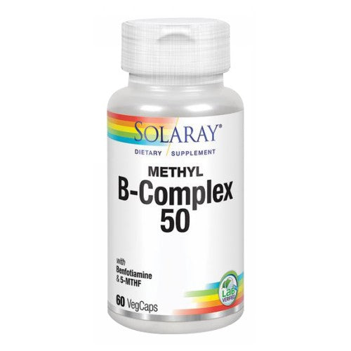 Solaray, Methyl B-Complex 50, 60 Caps