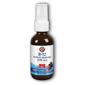 Kal, B-12 Methylcobalamin ActivSpray, 2,500 mcg, 2 oz