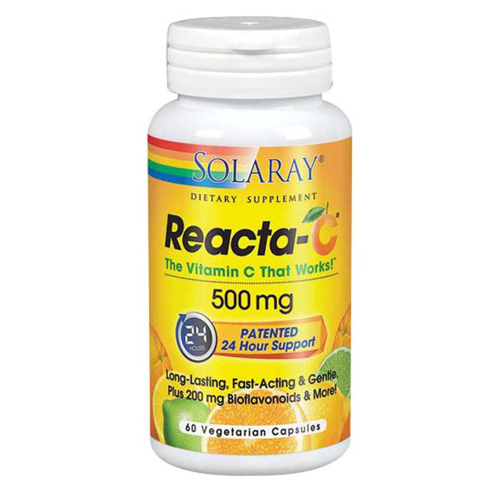 Solaray, Reacta-C, 500 mg, 120 Caps