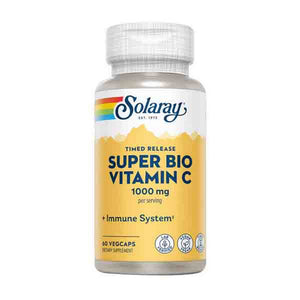 Solaray, Super Bio C Buffered, 60 Caps