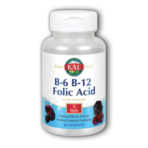 Kal, B-6, B-12, Folic Acid, 60 Lozenges