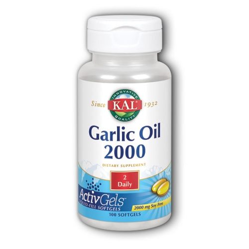 Kal, Garlic Oil 1500, 100 Softgels