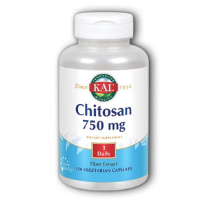 Kal, Chitosan, 750 mg, 120 Caps