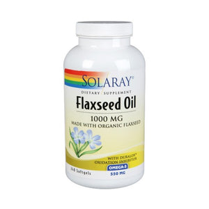 Solaray, Flaxseed Oil, 1,000 mg, 240 Softgels