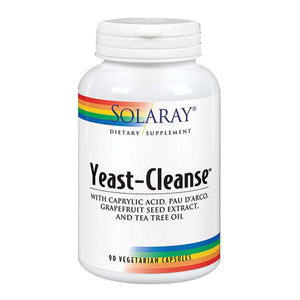Solaray, Yeast-Cleanse, 90 Caps