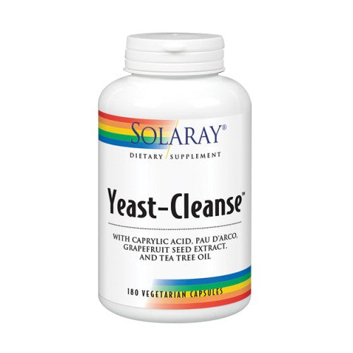 Solaray, Yeast-Cleanse, 180 Caps