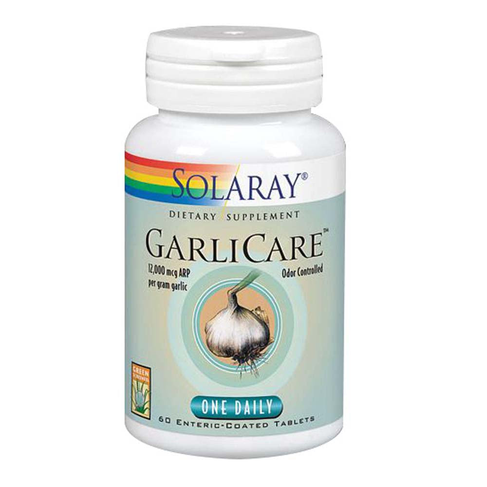 Solaray, GarliCare, 60 Tabs