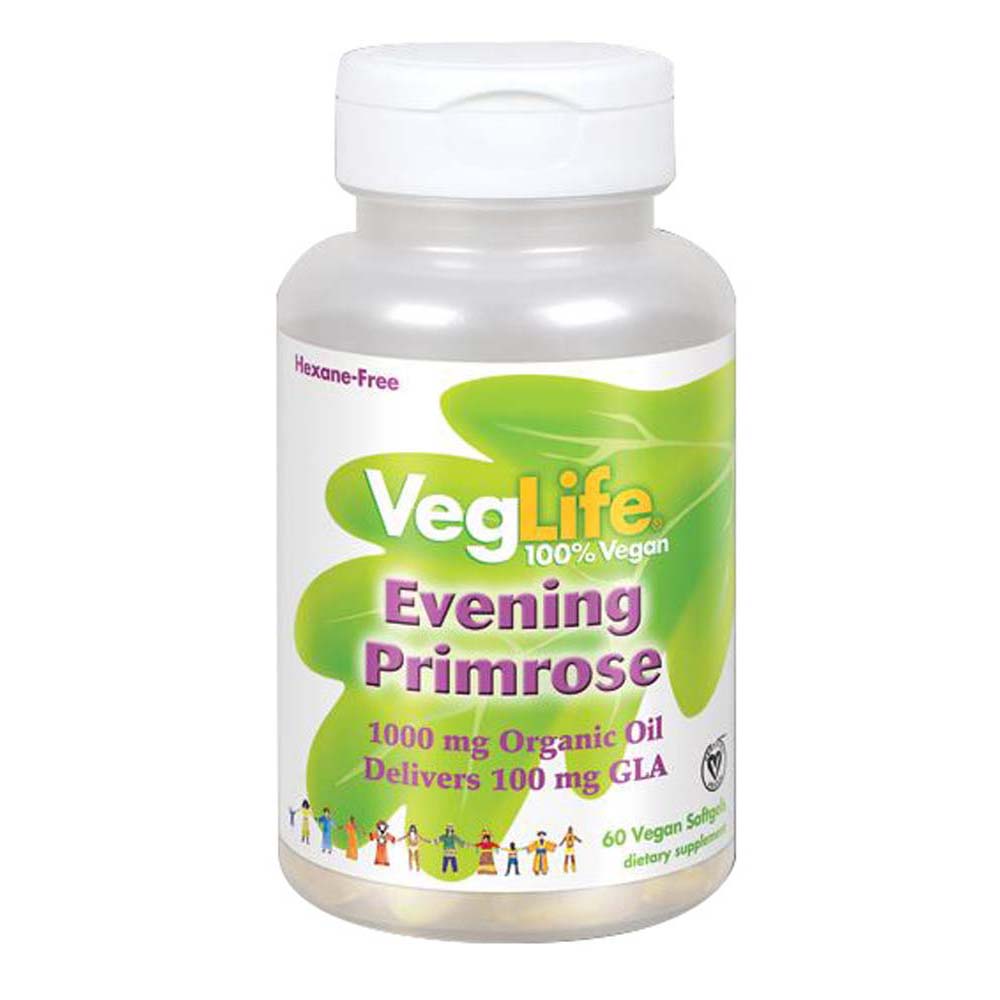VegLife, Evening Primrose, 60 Softgels