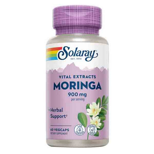 Solaray, Moringa Leaf Extract, 450 mg, 60 Caps