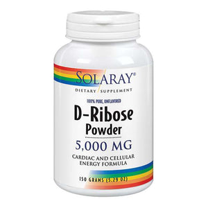 Solaray, D-Ribose Powder, 5,000 mg, 5.29 oz