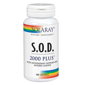 Solaray, S.O.D. 2000 Plus, 100 Caps