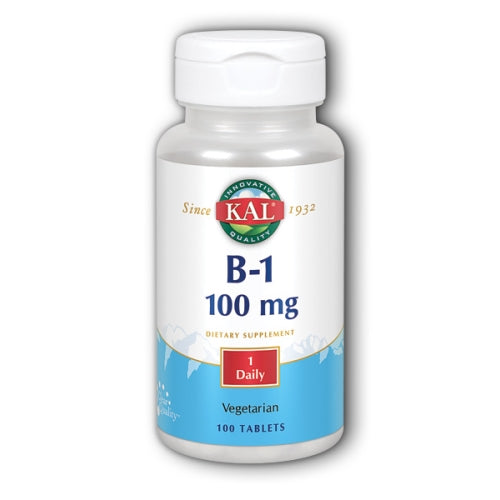 Kal, B-1, 100 mg, 100 Tabs