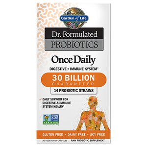 Garden of Life, Dr. Formulated Probiotics Once Daily, 30 Caps