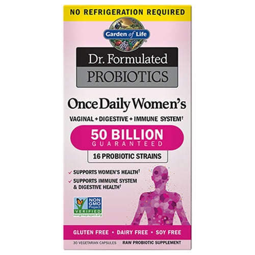 Garden of Life, Dr. Formulated Probiotics Once Daily Women's, 30 Caps