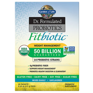 Garden of Life, Dr. Formulated Probiotics Fitbiotic, 20 Packets