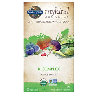 Garden of Life, B-Complex Once Daily, 30 Chews