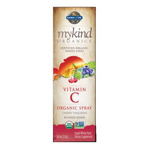 Garden of Life, Vitamin C Organic Spray, Cherry-Tangerine 2 fl oz
