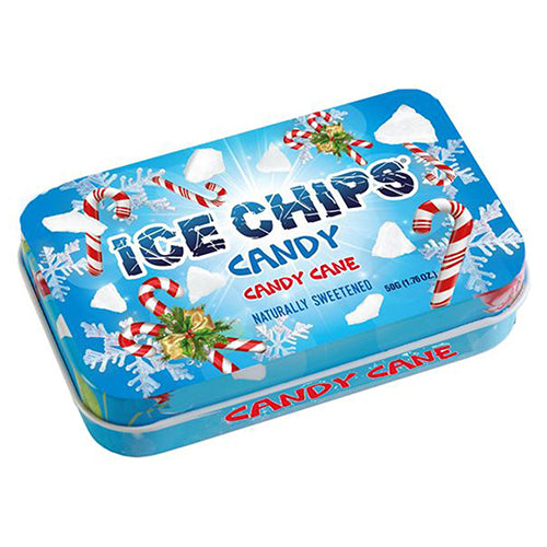 Ice Chips Candy, Ice Chips Candy, Candy Cane 1.76 oz