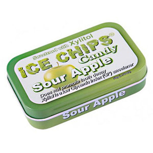 Ice Chips Candy, Ice Chips Candy, Sour Apple 1.76 oz