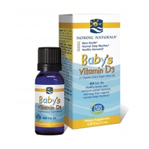 Nordic Naturals, Baby's Vitamin D3, 0.37 oz