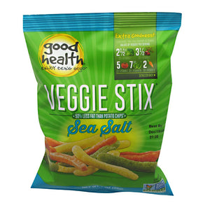 Good Health Natural Foods, Veggie Stix, Sea Salt 12/ 5 oz