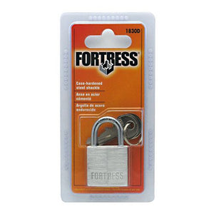 Master Lock, Fortress Key Lock, 1 Pack