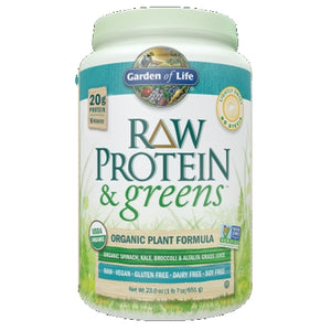 Garden of Life, Raw Protein and Greens, Light Sweet 651g