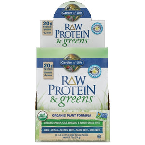 Garden of Life, Raw Protein and Greens, Vanilla 1 Tray