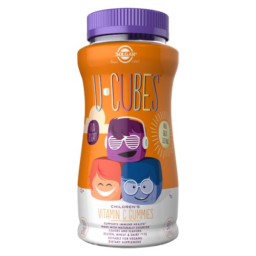 Solgar, U-Cubes Children's Vitamin C, 90 Gummies