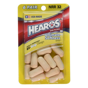 Hearos, Ear Plugs, 12 Count