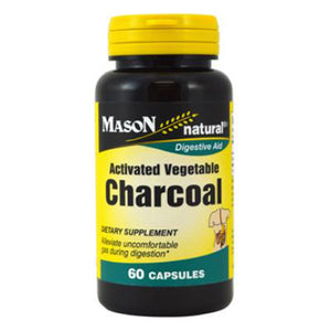 Mason, Activated Vegetable Charcoal, 60 Caps