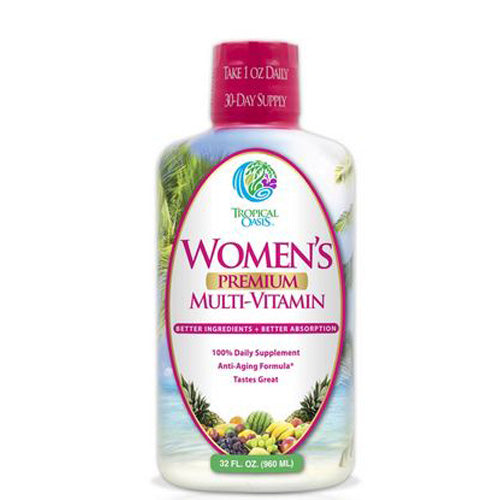 Tropical Oasis, Women's Premium Multi-Vitamin, 32 oz