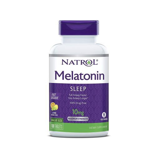 Natrol, Melatonin, 10 mg, Citrus Punch 100 Tabs