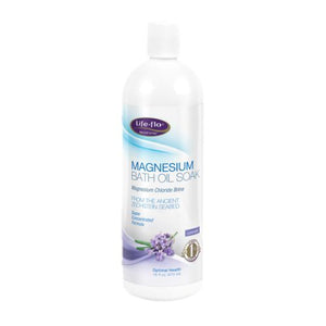 Life-Flo, Magnesium Bath Oil Soak, Lavender, 16 oz