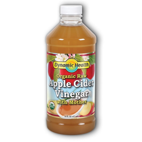Dynamic Health Laboratories, Apple Cider Vinegar with Mother Certified Organic, 16oz