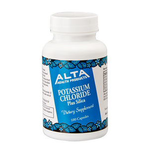 Alta Health, Potassium Chloride & Silica, 100 Caps