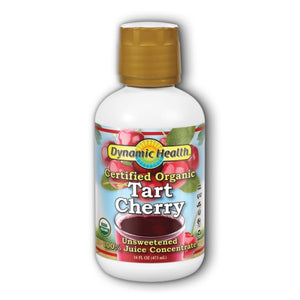 Dynamic Health Laboratories, Tart Cherry Concentrate Certified Organic Plastic, 16oz