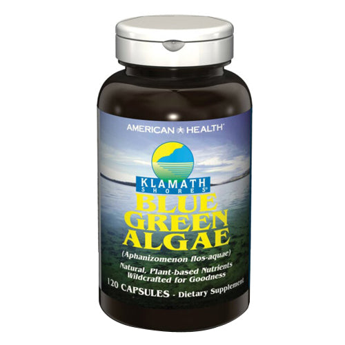 American Health, Klamath Shores Blue Green Algae, 500 mg, 120 Caps