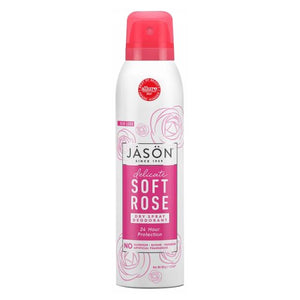 Jason Natural Products, Deodorant Spray, Soft Rose 3.8 Oz