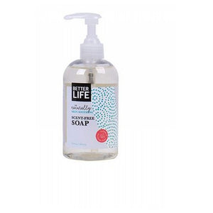Better Life, Liquid Hand Soap Scent Free, 12 Oz