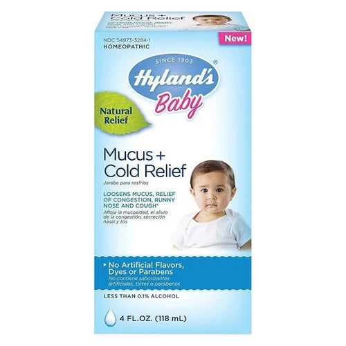 Hylands, Baby Mucus & Cold Relief, 4 Oz