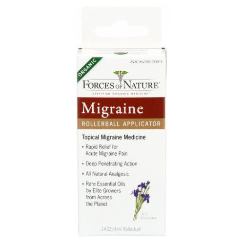 Forces of Nature, Migrane Pain Management, 4 ml