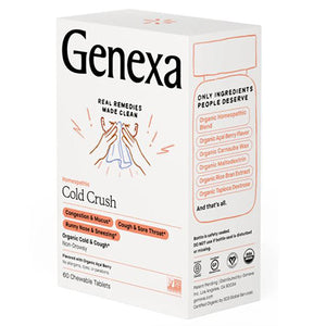 Genexa, Organic Cold Crush, Adult 60 Tabs