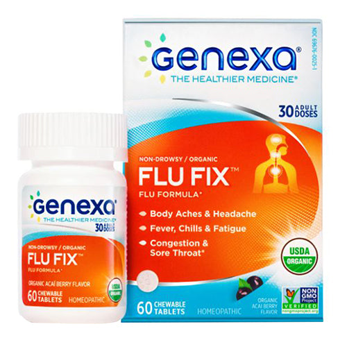 Genexa, Organic Flux Fix, 60 Tabs