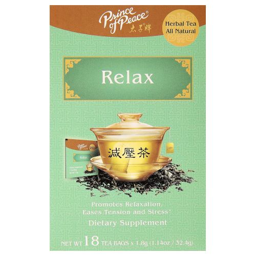 Prince Of Peace, Herbal Tea, Relax 18 Bags