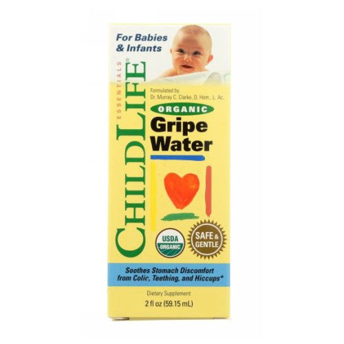 Child Life Essentials, Organic Gripe Water, 2 Oz