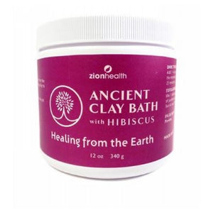 Zion Health, Ancient Clay Bath, Hibiscus 12 Oz