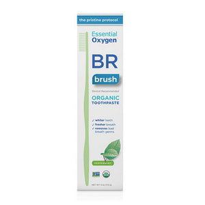 Essential Oxygen, BR Organic Toothpaste Mint, 4 Oz