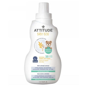 Attitude, Sensitive Skin Care Natural Fabric Softener, Baby 33.8 Oz